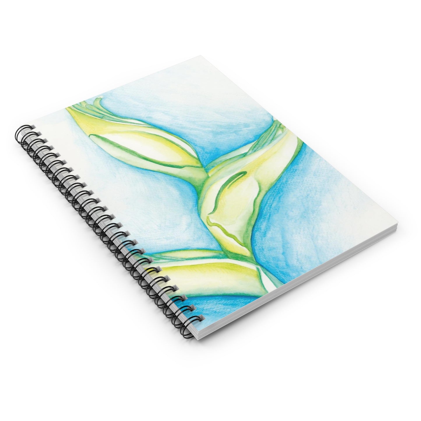 Heliconia Stricta Spiral Notebook