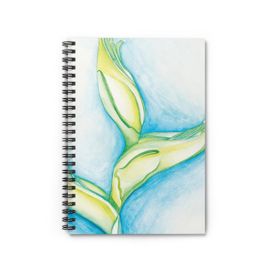 Heliconia Stricta Spiral Notebook