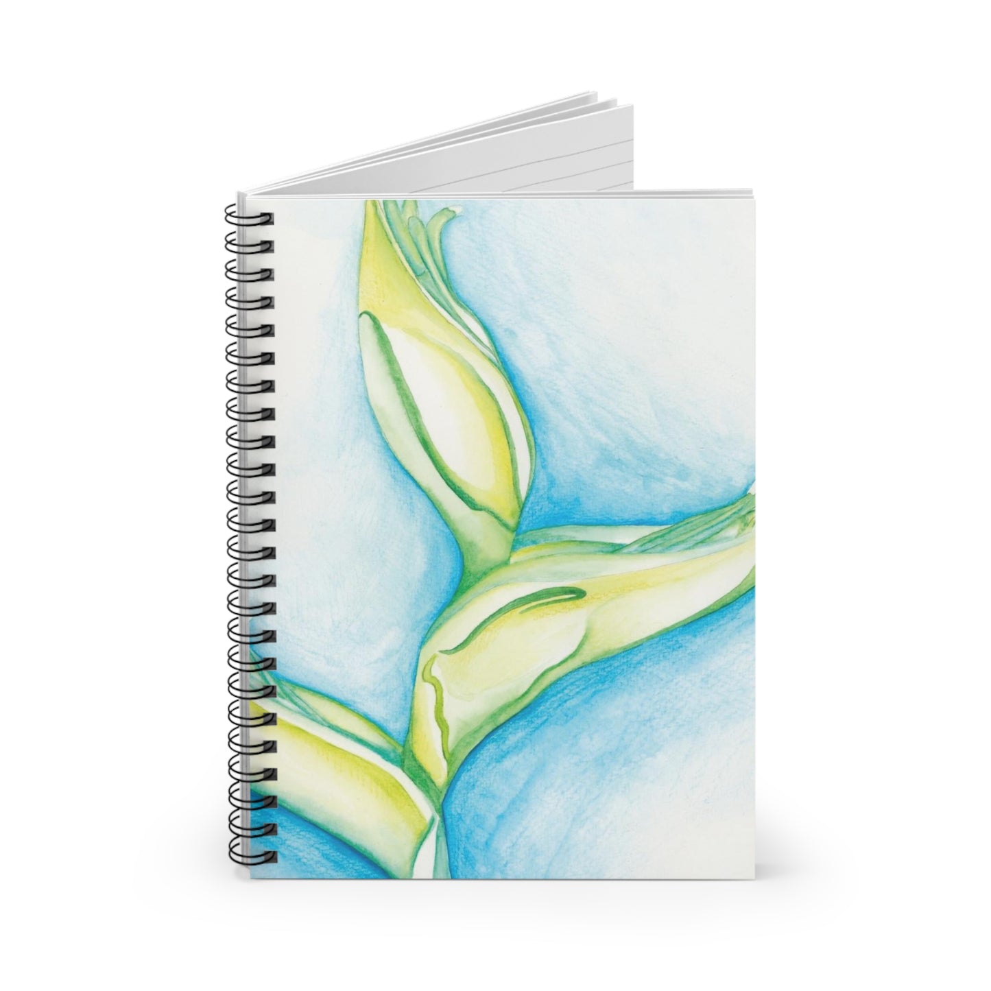 Heliconia Stricta Spiral Notebook